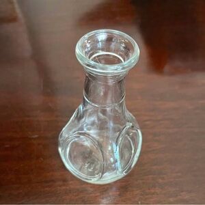 17 Clear Glass Bud Vases
